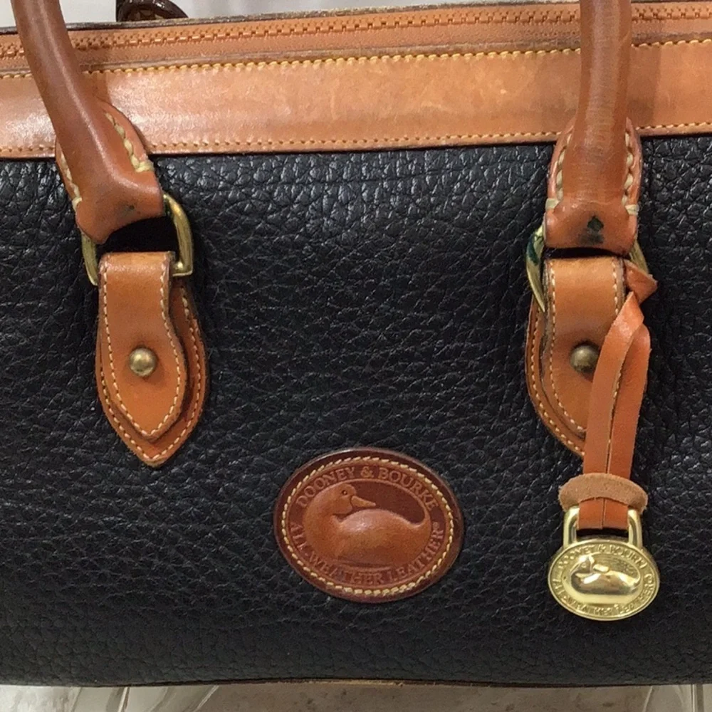 Dooney & Bourke vintage leather satchel
